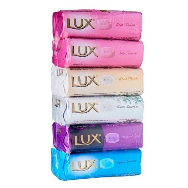 Lux 5 Colour Mix Beauty Bar Soap 