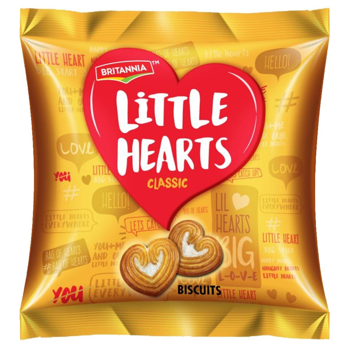 Britannia Little hearts 75gm