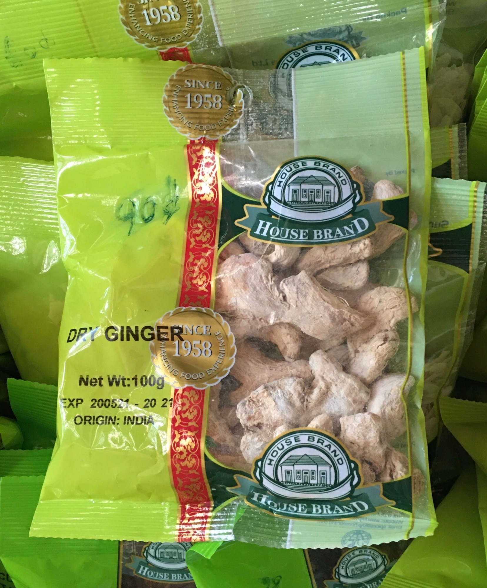 House Brand Dry Ginger 100g