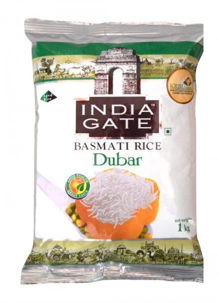 India Gate Dubar Basmathi Rice 1kg