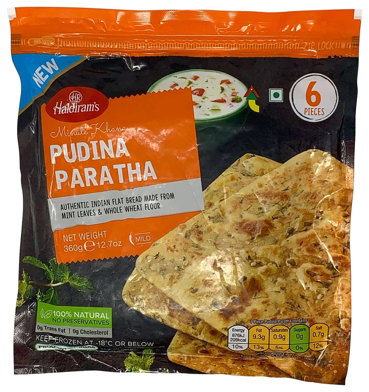 Haldirams Pudina Paratha 360g