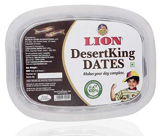 Lion Desert king Dates 500g Box