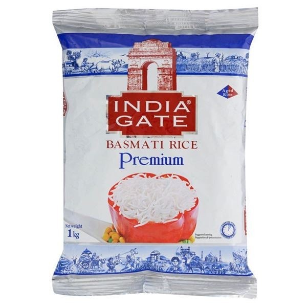 India gate Premium Basmathi Rice 1kg