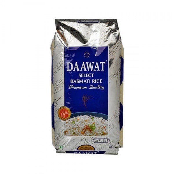 Daawat Select Basmathi Rice 1kg