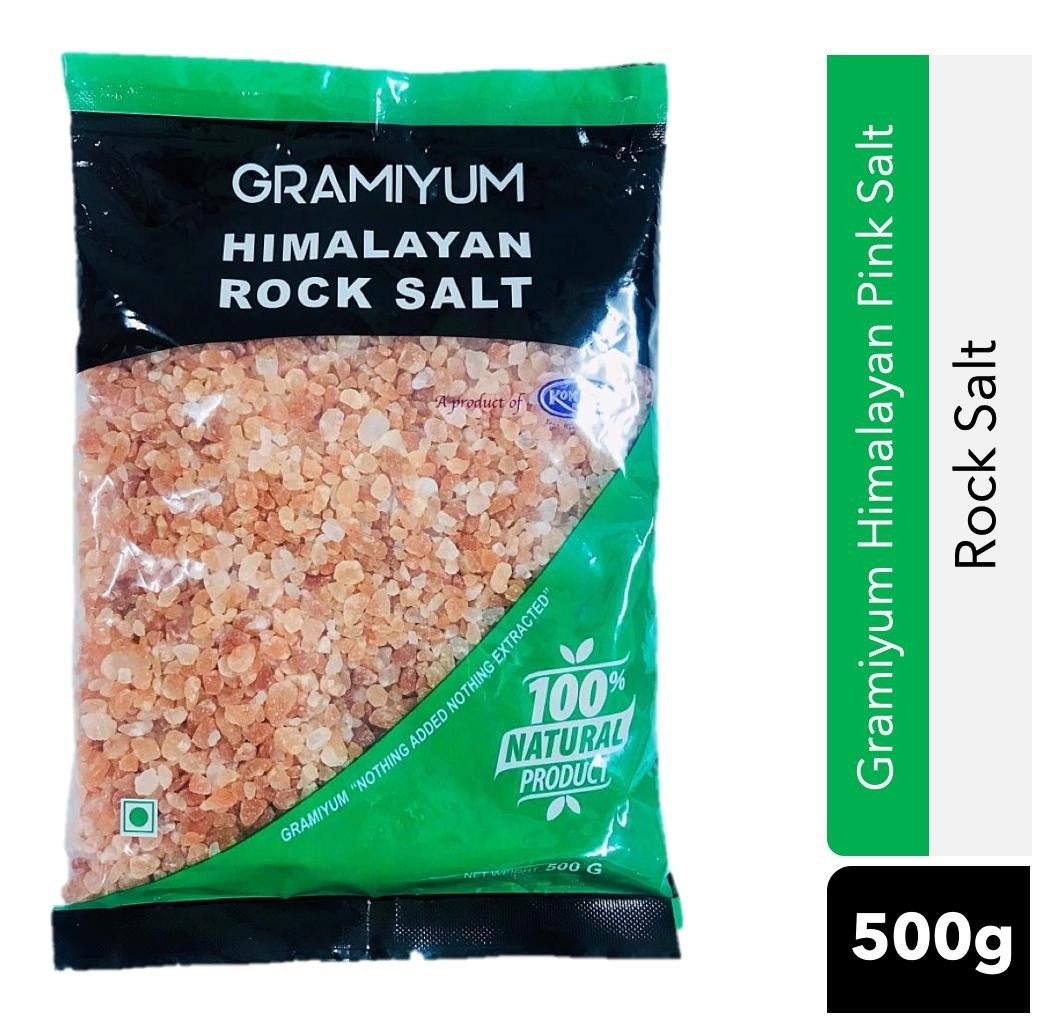 Gramiyum Himalayan Rock Salt (இந்துப்பு) 500g