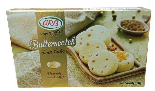 GRB Soan Cake Butterscotch 100g