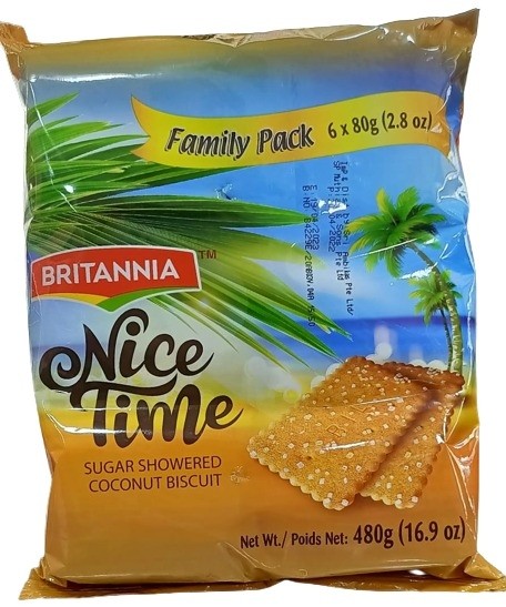 Britannia Nice Time Family pack 480g