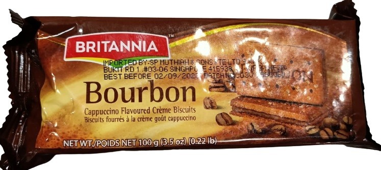 Britannia Bourbon Cappucino 100g