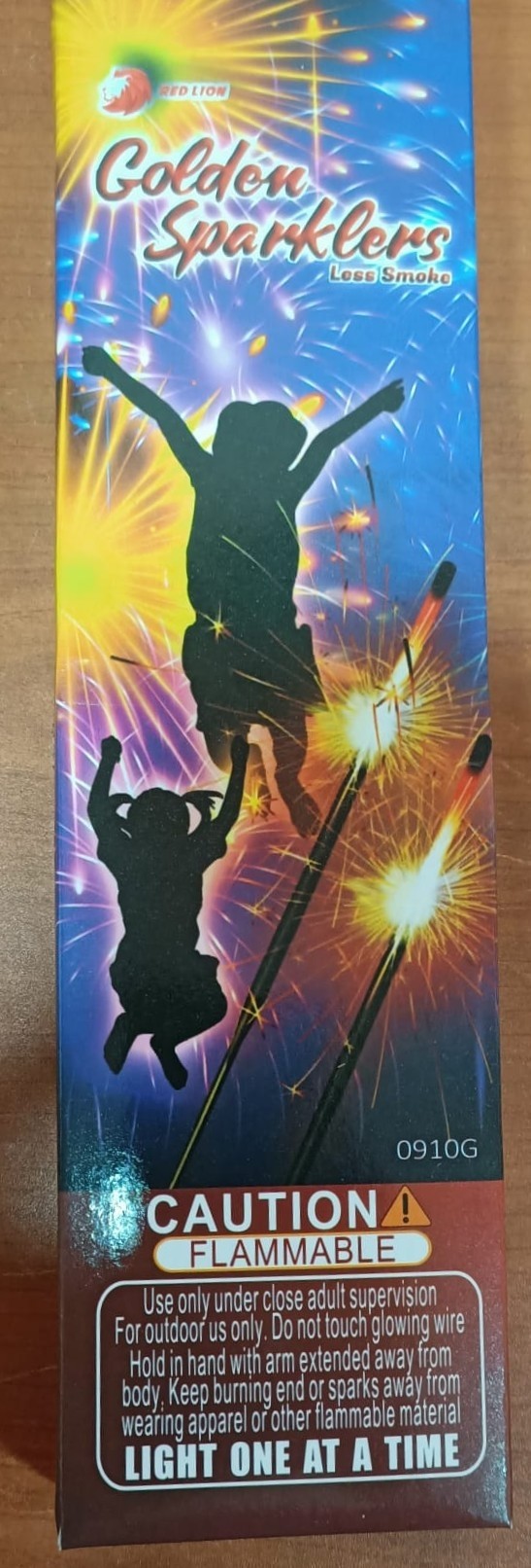 Golden Sparklers 0910G 10" 