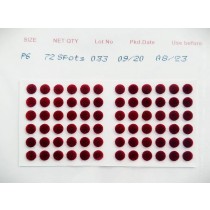 Eyetex pallavi bindi pottu red