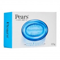 Pears Pure & Gentle with Mint Extracts (Blue)