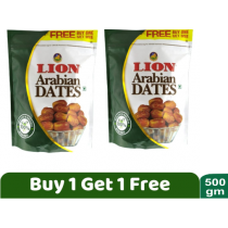 Lion Arabian Dates 500g (Buy 1 Get 1 Free)