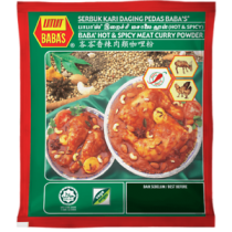 Babas Meat curry Hot & Spicy 250g