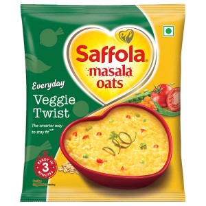 Saffola Masala Oats Veggie Twist 500g