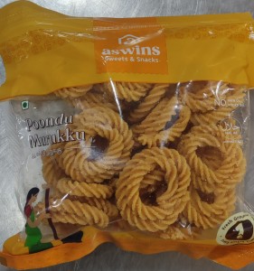 Aswins Poondu Murukku 200g