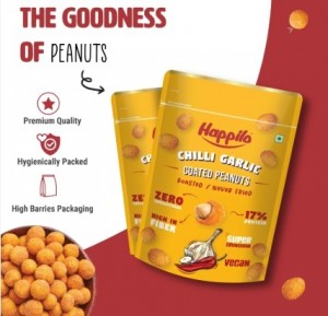 Happilo Chilli Garlic Peanut 150g
