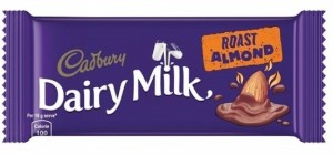 Cadbury dairy milk roast almond 34g