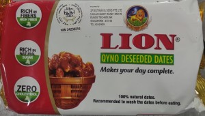 Lion Qyno Deseeded Dates 200g
