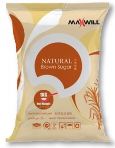 MAXWILL NATURAL BROWN SUGAR 1KG