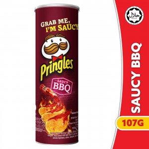 PRINGLES SAUCY BBQ 134G