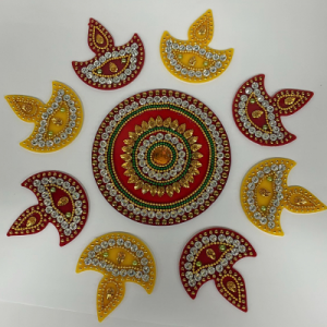 SG10 Diya lamp sticker