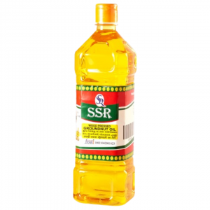 SSR Wood Pressed CHEKKU Groundnut Oil 1L