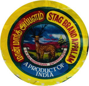 Stag Brand Appalam Small (மான் மார்க் அப்பளம்) 60g