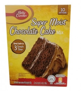 BETTY CROCKER SUPER MOIST CHOCOLATE CAKE MIX 400G