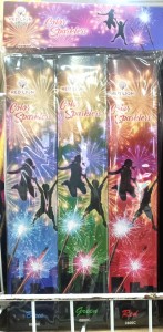 MIX COLOUR SPARKLERS 10" 0800C