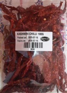 Komalas Kashmiri chilli 100g